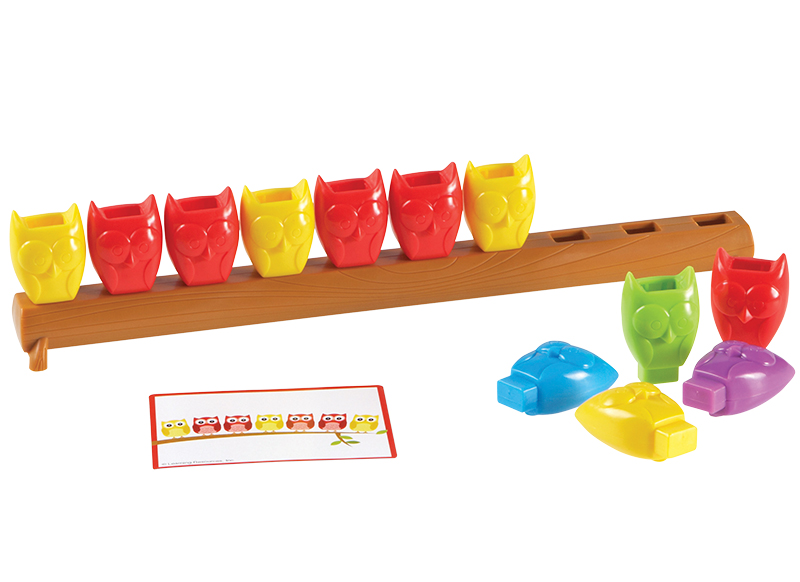 Spel - telspel - Learning Resources 110 Counting Owls Activity Set - uilen tellen - per spel