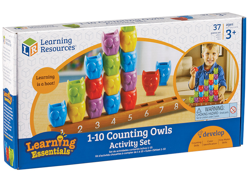Spel - telspel - Learning Resources 110 Counting Owls Activity Set - uilen tellen - per spel