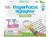 Hulpmiddel - hand2mind FingerFocus Highlighters Small Group Set - leeshulpje - set van 6 assorti
