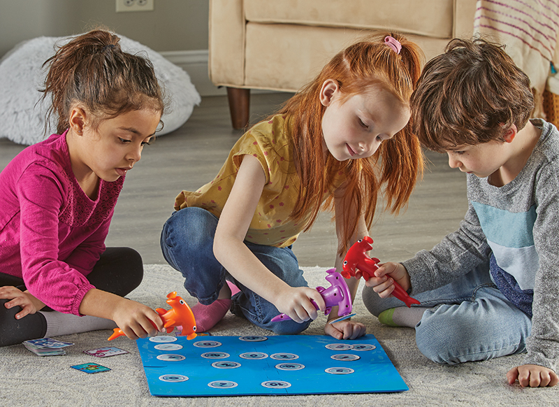 Spel - rekenspel - Hand2mind Hammerhead Number Hunt - hamerhaai cijferjacht - rekenen - per spel