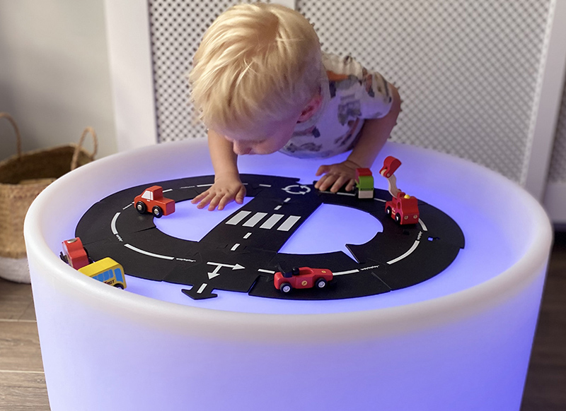 Snoezelen - speeltafel - lichttafel - tickit - sensorische licht-ontdektafel - per stuk