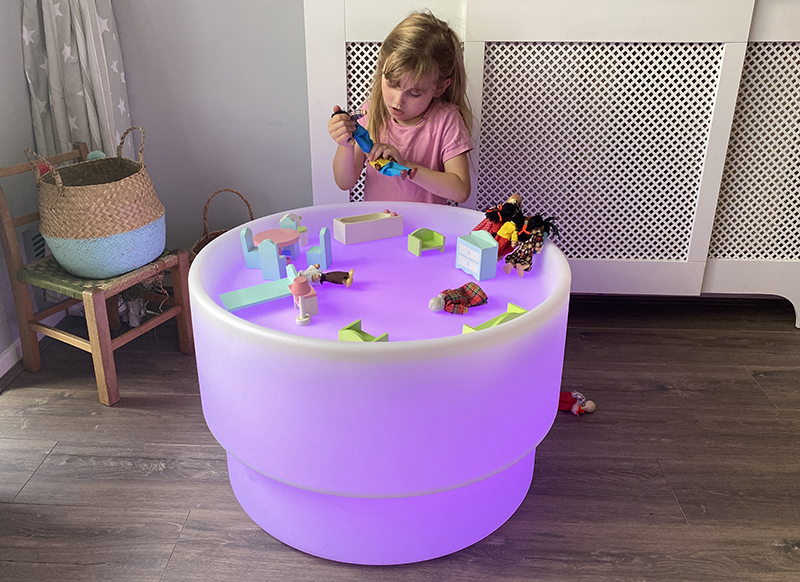 Snoezelen - speeltafel - lichttafel - tickit - sensorische licht-ontdektafel - per stuk