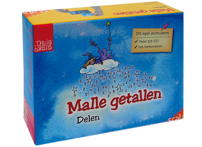 Spel - Malle getallen - rekenen - optellen, aftrekken, vermenigvuldigen, delen, meten en wegen - kaartspel - per spel