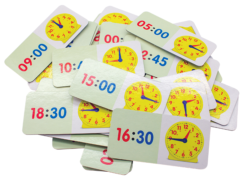 Klok - kloklezen - Learning Resources Time Dominoes - domino - per spel