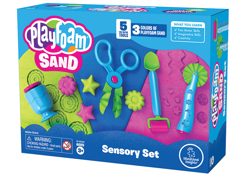 Zand - boetseerzand - Educational Insights Playfoam Sand Sensory Set - speelzand - boetseren - per set