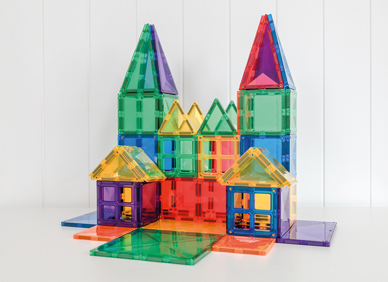 Bouwset - Connetix Rainbow Creative Pack - magnetisch - set van 100 assorti