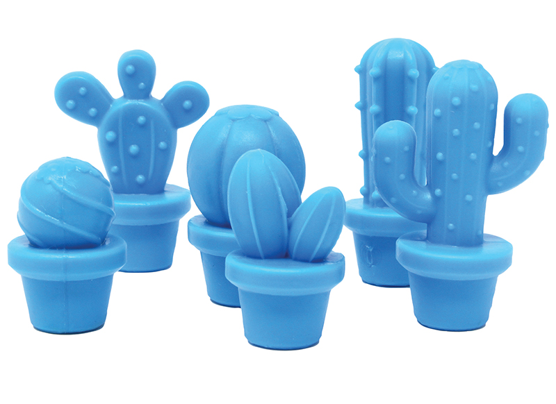 Sorteerfiguren - hand2mind Colourful Cactus Counters - cactussen - set van 72 assorti