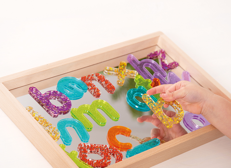 Letters - Commotion - glitter - lichtbord - per set