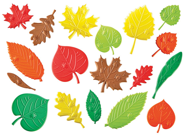 Kleur en vorm - Learning Resources - Sensory Leaves - sensorische blaadjes - bomen - wiskundige initiatief - per spel