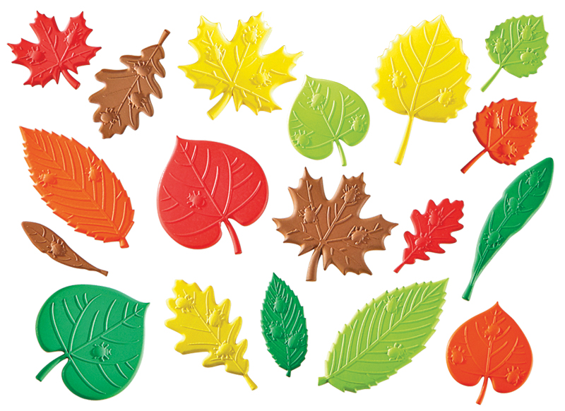 Kleur en vorm - hand2mind Sensory Leaves Math Activity Set - sensorische blaadjes - bomen - wiskundige initiatief - per spel