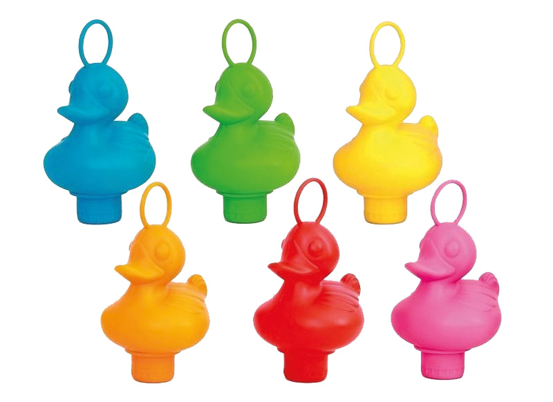 Visspel - kermiseenden - water- en zandtafel - set van 12 assorti