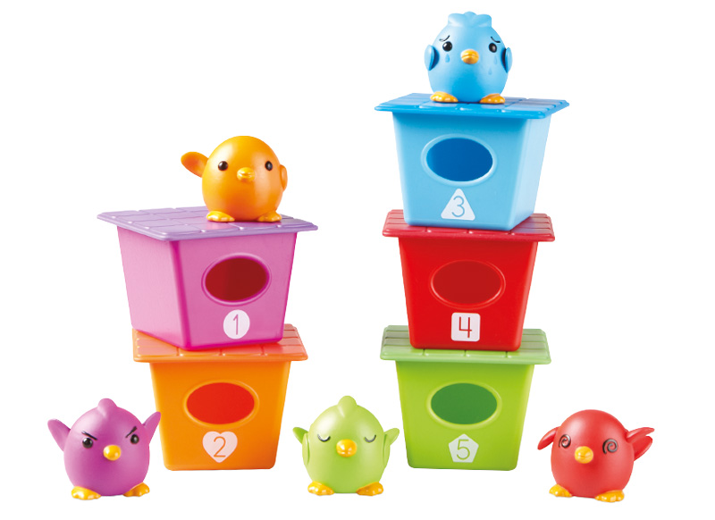 Kleur en vorm - Learning Resources PeekaBird Learning Buddies - leerrijke vogels - per spel