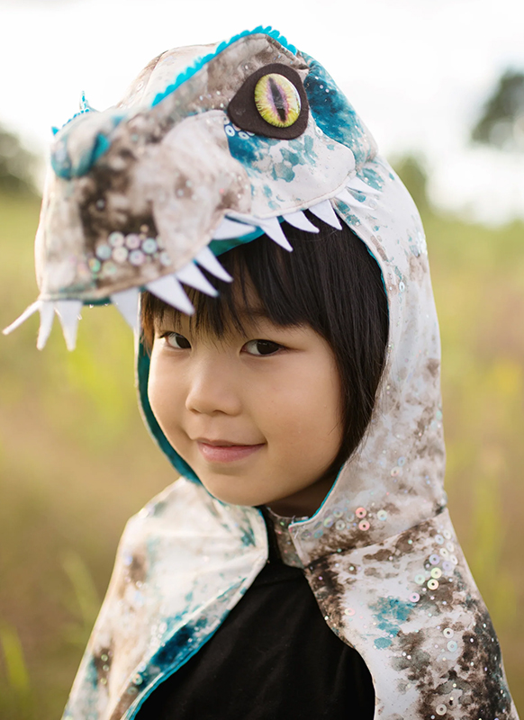 Verkleedkledij - Great Pretenders - raptor cape - per stuk