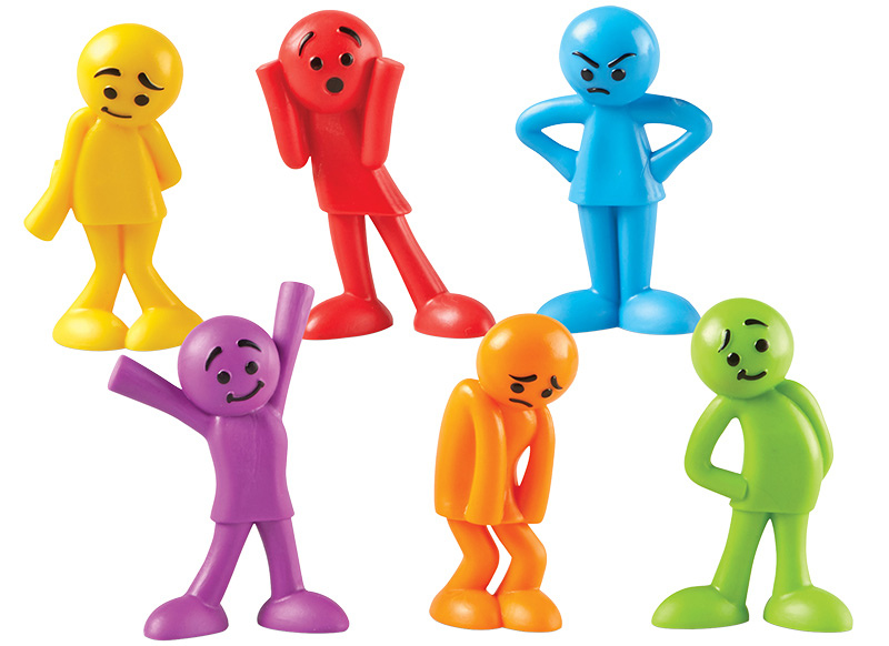 Sociaal-emotioneel - Learning Resources All About Me Feelings Activity Set - emotiepoppetjes - alles over mij - regenboog - per spel