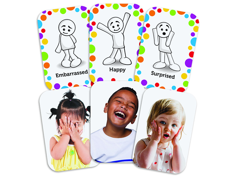 Sociaal-emotioneel - Learning Resources All About Me Feelings Activity Set - emotiepoppetjes - alles over mij - regenboog - per spel
