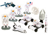 Speelfiguren - TTS - ruimtevaart - astronauten - per set