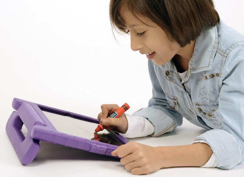 Tablet hoes - KidsCover Original iPad 10.2 - kinderhoes - inclusief pen en screenprotector - rood - per stuk