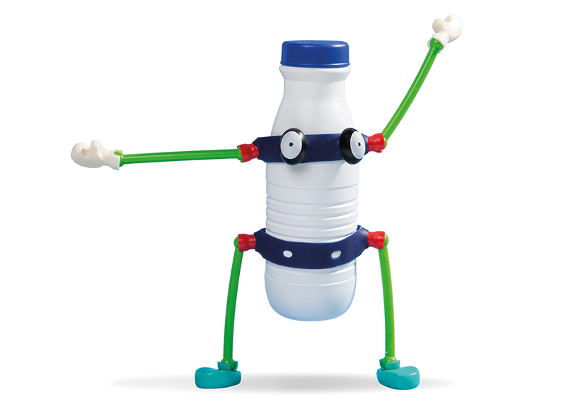 Bouwset - Toyi Basic 80 Creative Building Kit - upcycling - recycleren - set van 80 assorti